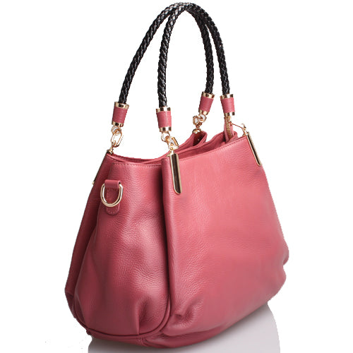 Pink Genuine Leather Bag