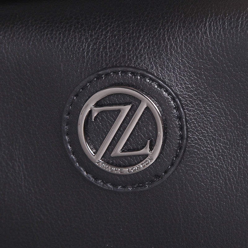 Zeneve London ML211 Classic Laptop Bag - Black