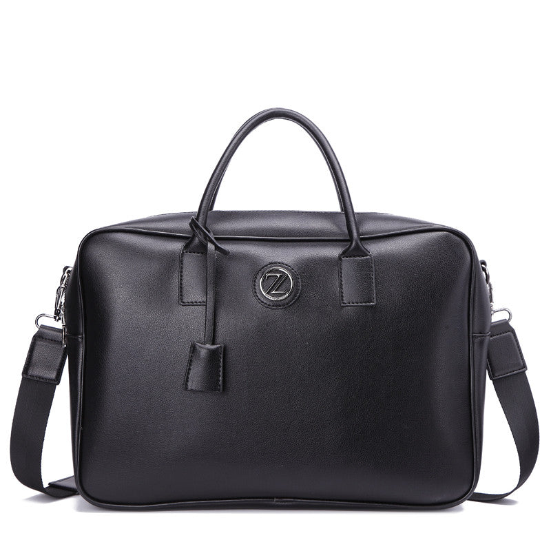 Zeneve London ML211 Classic Laptop Bag - Black
