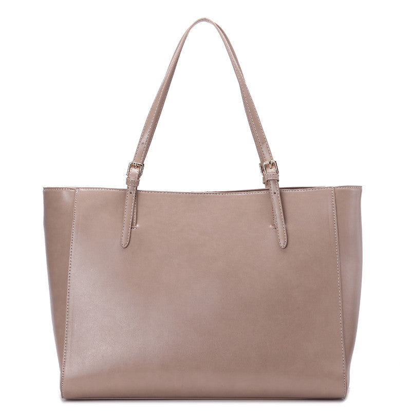Zeneve London T221 Classic Tote-Beige