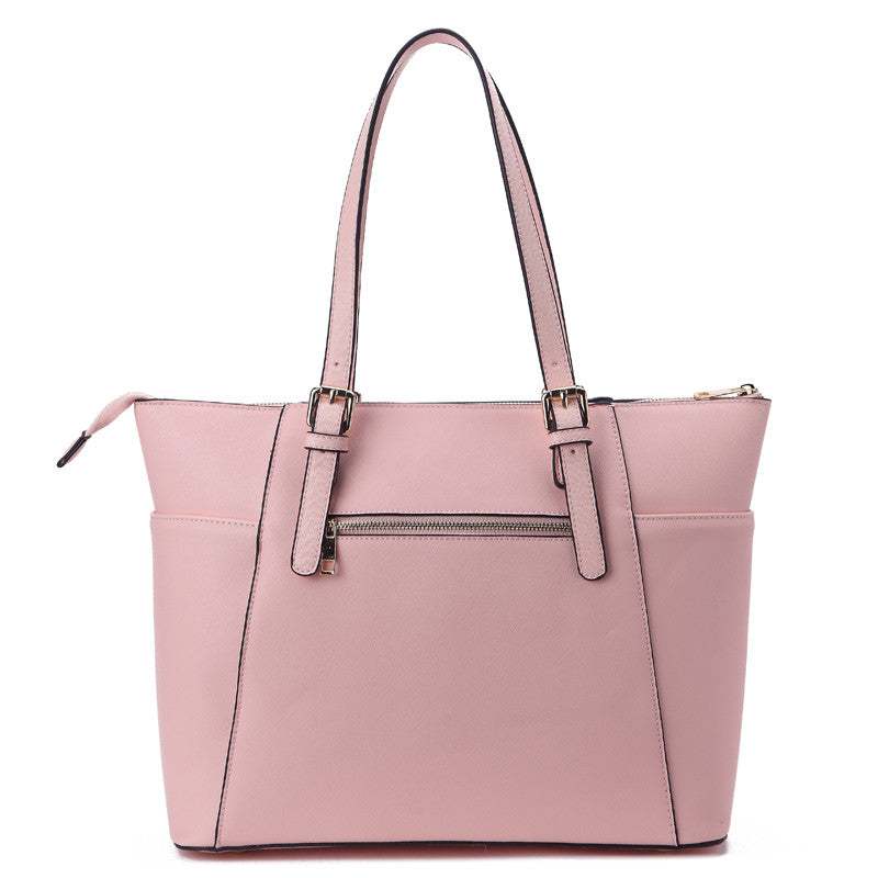 Zeneve London T243 work to weekend tote-Pink