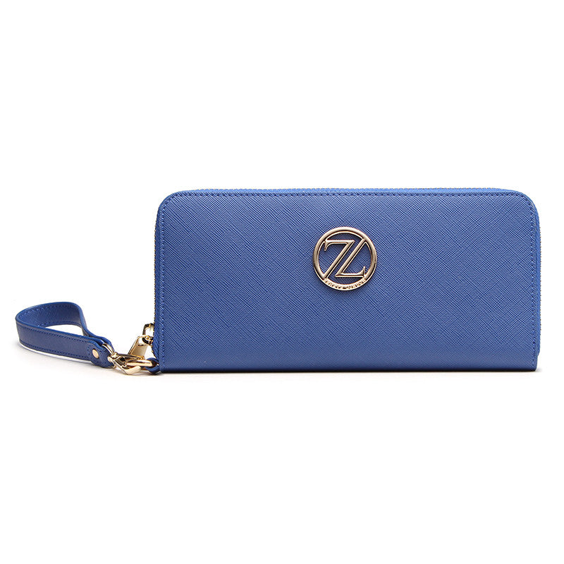 ZENEVE LONDON Womens Dazzling Blue Wallet - W1BL1