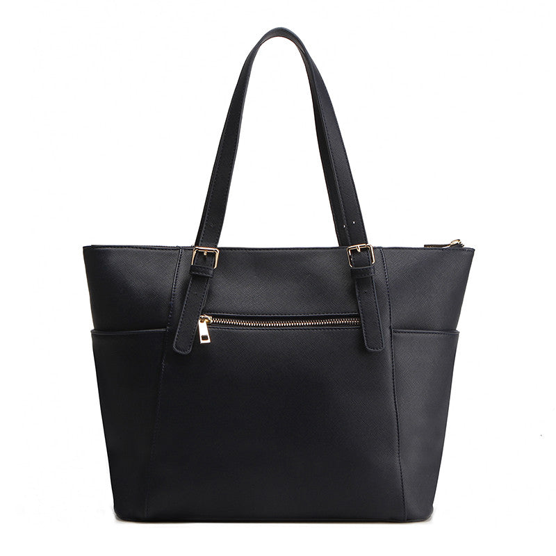 ZENEVE LONDON Womens Core Blue Tote Bag - T10BL