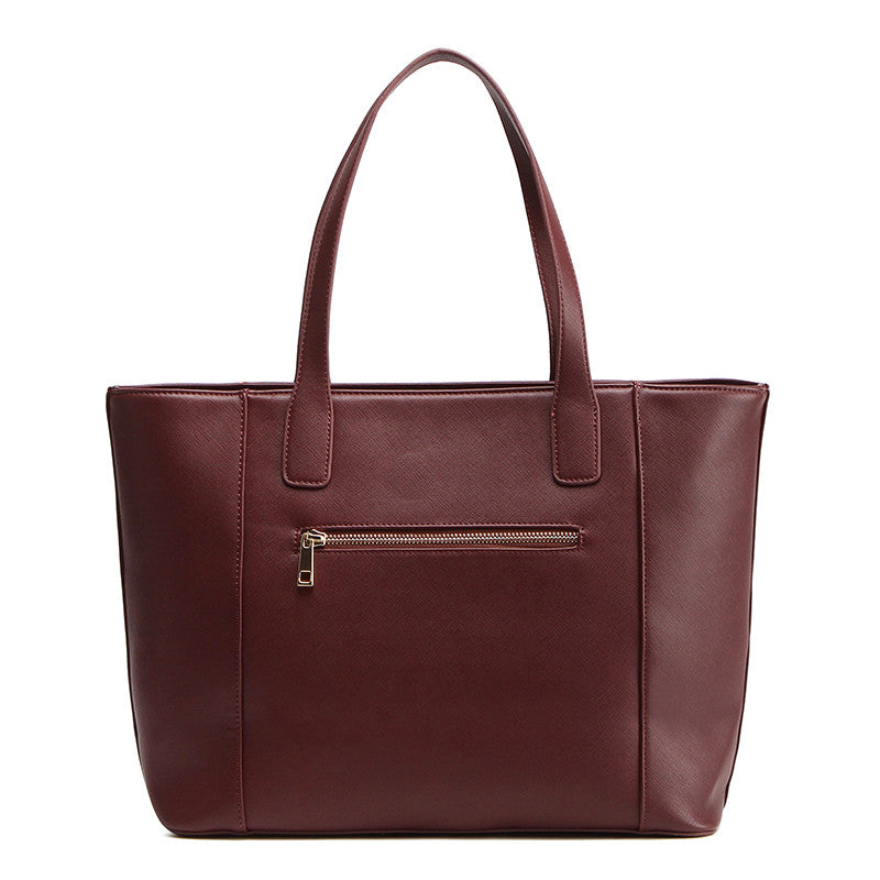 ZENEVE LONDON Womens Tanned  Red Tote Bag - T20RE